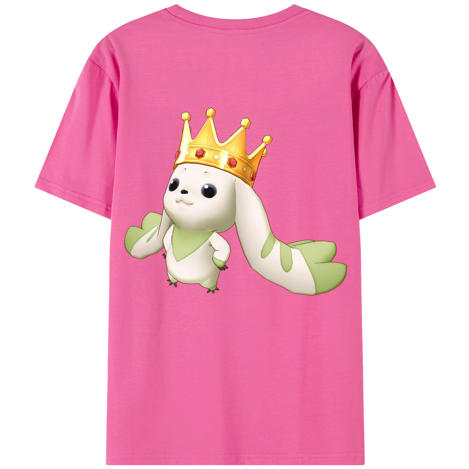 （画像用） Digimon デジタルモンスター/デジモン レディース半袖Tシャツ(バックプリント)